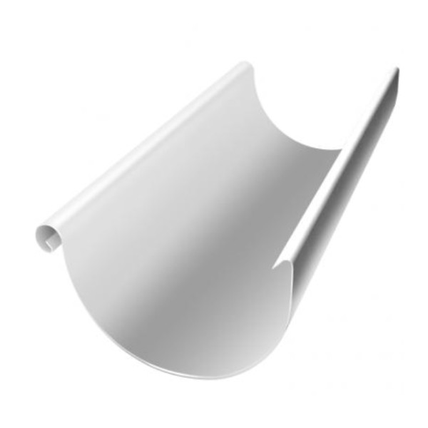 Водосток Grand Line 150x100 – Желоб 3м RAL 9003 купить в Александрове