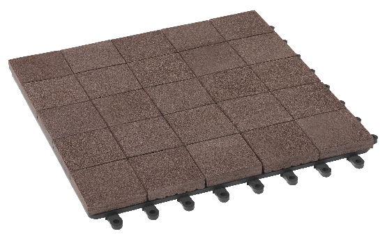 Модульный паркет ДПК GRINDERDECO Мозаика 13 Шоколад купить в Александрове