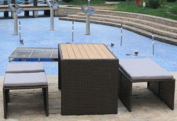 Диван-Трансформер AFINA плетеный из иск. ротанга S330A-W63 Brown купить в Александрове