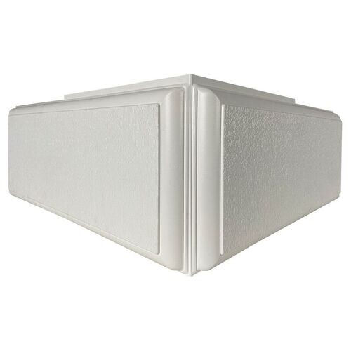 Угол Наружный к Фасадным Термопанелям Доломит Дагестанский Камень 400 мм Белый купить в Александрове