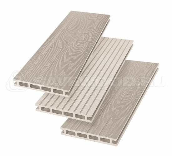 Террасная доска из ДПК SW Carpinus (T) — двухсторонняя бежевый купить в Александрове