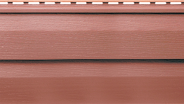 Виниловый сайдинг Канада плюс премиум, красно-коричневый купить в Александрове