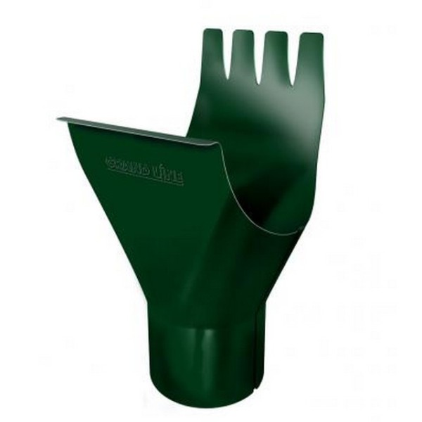 Водосток Grand Line 125x90 – Воронка желоба RAL 6005 купить в Александрове