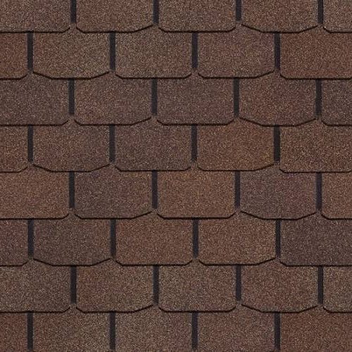Гибкая черепица PIE EUROPA Docke, коллекция Сланец Коричневый купить в Александрове