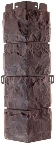 Фасадная панель Наружный угол фагот (чеховский), 0,45 х 0,13м (н) купить в Александрове