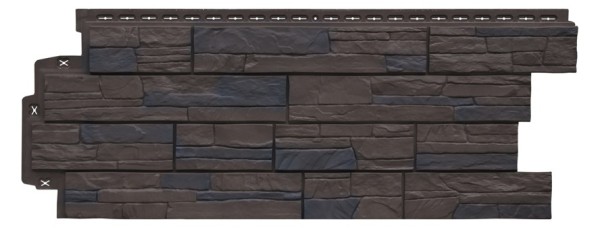 Фасадная панель Grand Line Сланец Элит Орех купить в Александрове