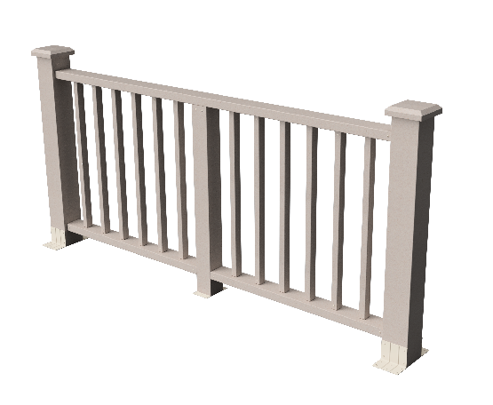 Ограждения декоративное ДПК GRINDERDECO Альма выбеленый дуб купить в Александрове