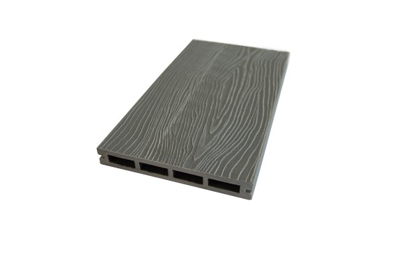 Террасная доская ДПК NanoWood Nature 3D (20мм) пустотелая Серый купить в Александрове