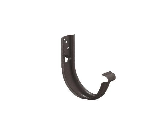 Водосток Aquasistem, Система 150/100 - Крюк универсальный с комплектом крепления RR 32 Тёмно-коричневый matt купить в Александрове