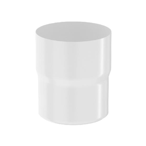 Водосток Aquasistem, система 150x100 - Соединитель трубы RR 20 Мраморно-белый купить в Александрове