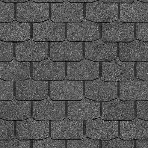 Гибкая черепица PIE EUROPA Docke, коллекция Сланец Серый купить в Александрове