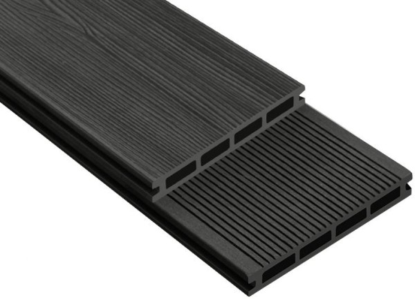 Террасная доска ДПК Outdoor 3D STORM/Вельвет черная купить в Александрове