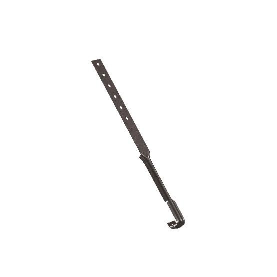 Водосток Aquasistem, система 150/100 - Поддержка желоба RR 32 Тёмно-Коричневый купить в Александрове