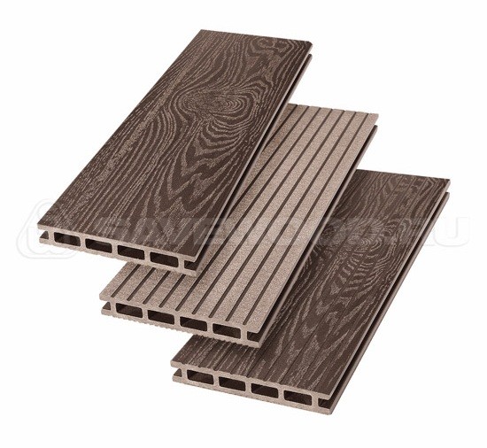 Террасная доска из ДПК SW Carpinus (T) — двухсторонняя терракотовый купить в Александрове