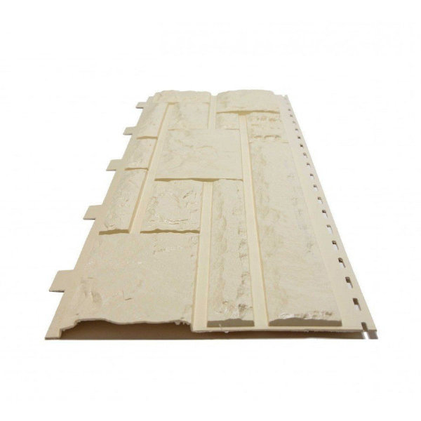 Фасадная панель Доломит, Стандарт, Слоновая кость купить в Александрове