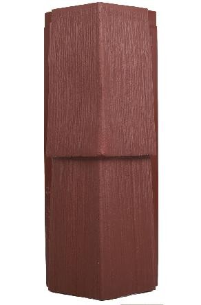 Угол T-Сайдинг-Щепа пихта ЭКО-1 Браун купить в Александрове