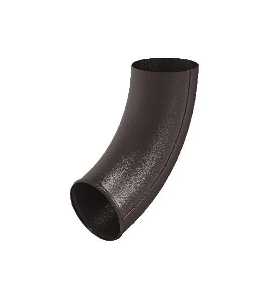 Водосток Aquasistem, Система 150/100 - Отвод трубы RR 32 Тёмно-коричневый matt купить в Александрове