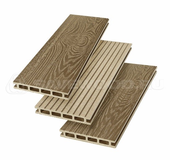 Террасная доска из ДПК SW Carpinus (T) — двухсторонняя тик купить в Александрове