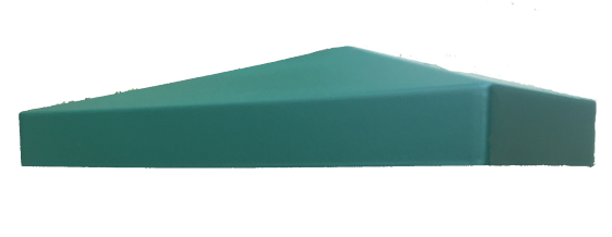 Крышка столба зелёная купить в Александрове