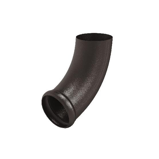 Водосток Aquasistem, Система 150/100 - Отвод трубы декорированный RR 32 Тёмно-коричневый matt купить в Александрове