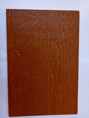 Фиброцементный сайдинг Latonit Красное дерево (RAL 8001/8008)