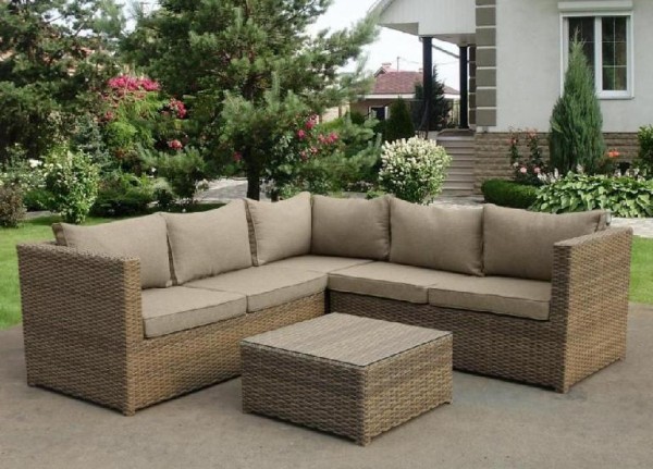 Комплект мебели AFINA плетеной из иск. ротанга YR825B Beige купить в Александрове