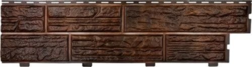 Формованный Сайдинг Альта-профиль Сланцевая Порода коричневый купить в Александрове