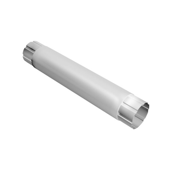 Водосток Grand Line 150x100 – Труба водосточная 1м RAL 9003 купить в Александрове