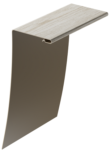 Универсальный околооконный профиль 89/254 мм, Орех купить в Александрове