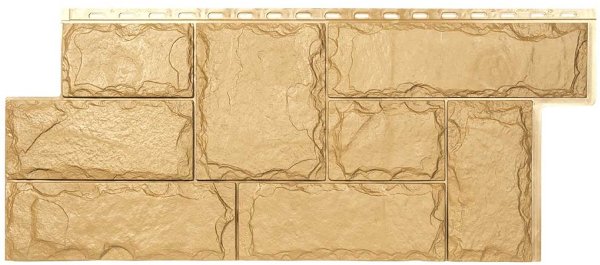 Фасадная панель T-Сайдинг-МАРСЕЛЬ ЭКО-1 Амбер купить в Александрове