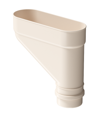 Коллектор для водостока Docke Lux ПВХ Латте