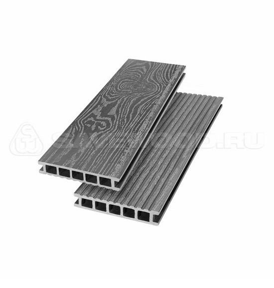 Террасная доска из ДПК SW Ornus тангенциальный распил пепельный купить в Александрове