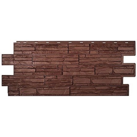 Фасадная панель T-Сайдинг-Альпийская сказка Коричневый купить в Александрове