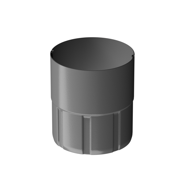 Муфта соединительная для водостока Döcke STAL PREMIUM, Графит купить в Александрове
