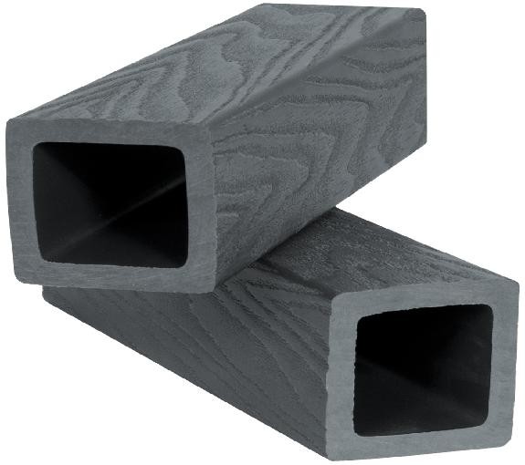 Балясина ДПК Polivan SINGARAJA 3D фактура дерева, черный купить в Александрове