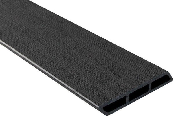 Доска Ромбус 3D ДПК Outdoor STORM BLACK черная купить в Александрове