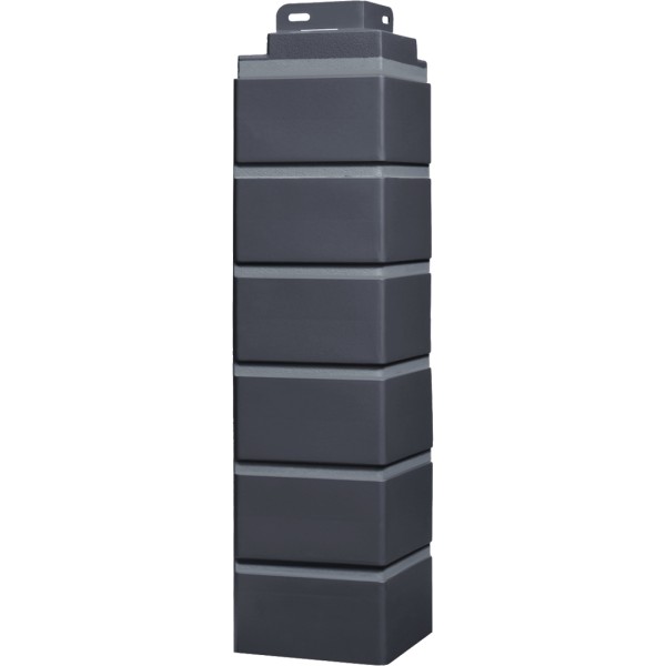 Угол Фасайдинг Серия «Кирпич клинкерный» Графит купить в Александрове