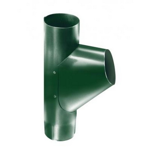 Водосток Grand Line 125x90 – Тройник RAL 6005 купить в Александрове