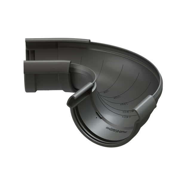 Угол регулируемый Docke Lux ПВХ - Графит купить в Александрове