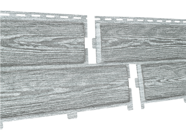 Фасадная панель Ю-пласт Хокла Винтаж Пепел купить в Александрове