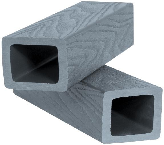 Балясина ДПК Polivan SINGARAJA 3D фактура дерева, серый купить в Александрове