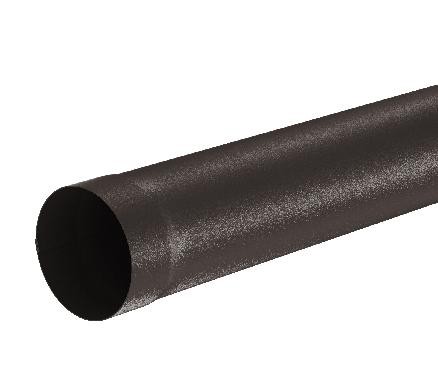 Водосток Aquasistem, Система 150/100 - Труба водосточная 3.00м RR 32 Тёмно-коричневый matt купить в Александрове