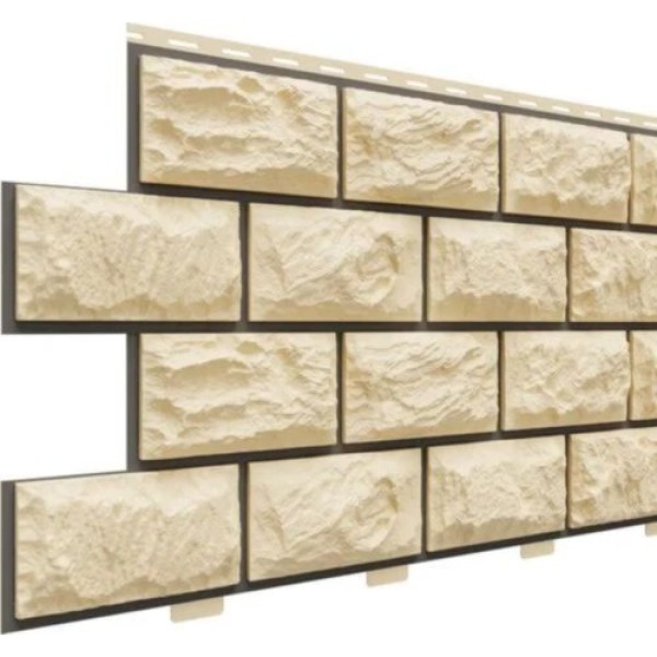 Фасадная панель Доломит Альпийский прокрашенный Шампань купить в Александрове