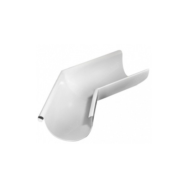 Водосток Grand Line 150x100 – Угол наружный 135° RAL 9003 купить в Александрове