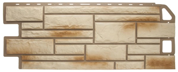 Цокольный сайдинг альта-профиль - коллекция "камень", ракушечник купить в Александрове