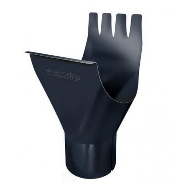 Водосток Grand Line 150x100 – Воронка желоба RAL 7024 купить в Александрове