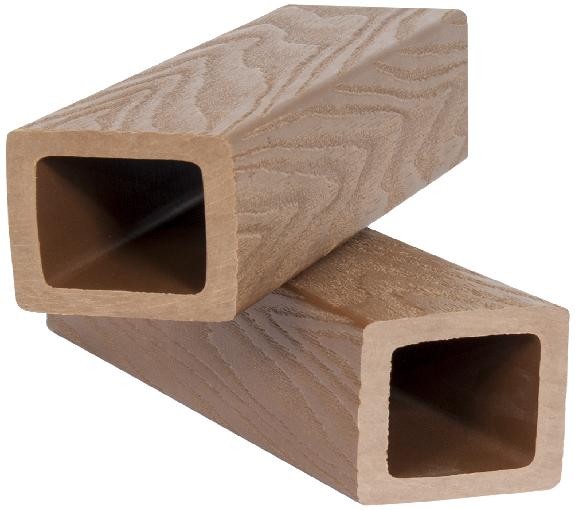 Балясина ДПК Polivan SINGARAJA 3D фактура дерева, песочный купить в Александрове