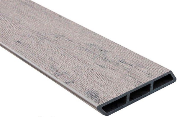 Доска Ромбус 3D ДПК Outdoor STORM GREY серая микс купить в Александрове