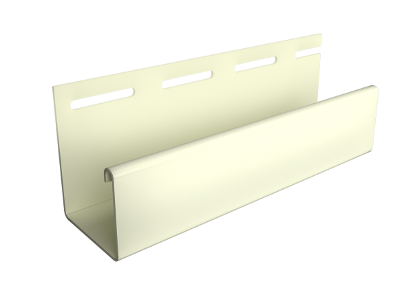 Фасадный J-профиль 30 мм Слоновая кость купить в Александрове
