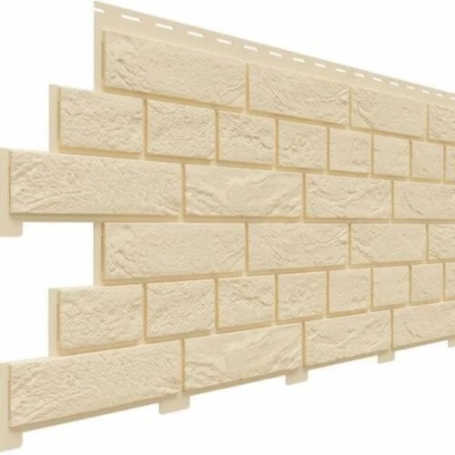 Фасадная панель Доломит Кирпич Славянка Шампань купить в Александрове